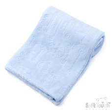 FBP305-B: Blue Car Embossed Wrap